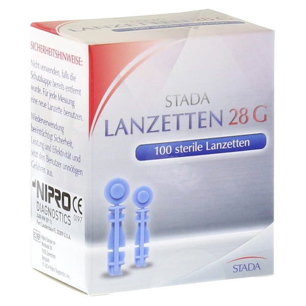 Stada Lanzetten 28g 100 St