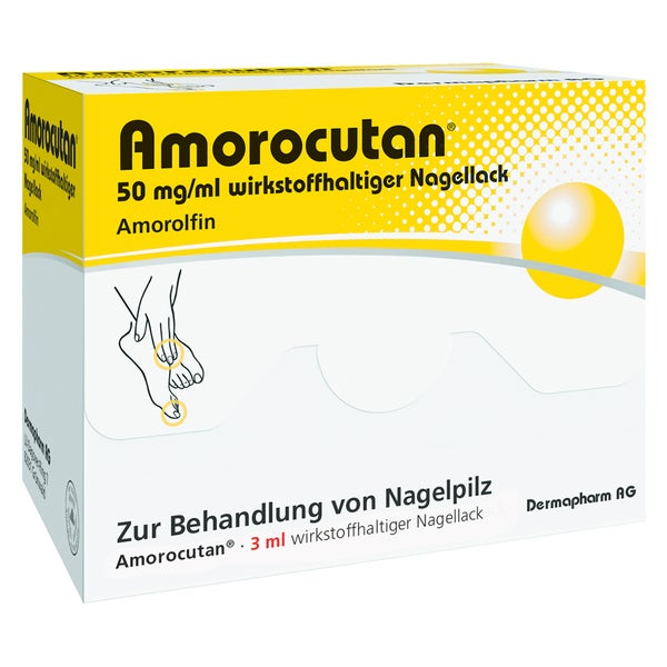 Amorocutan 50mg/ml Wirkstoffhaltiger Nagellack 3 ml