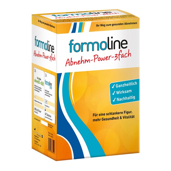 Formoline Abnehm-power-3fach L112+eiweißdiät+buch 1 St