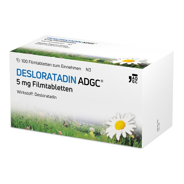 Desloratadin Adgc 5 Mg Filmtabletten 100 St
