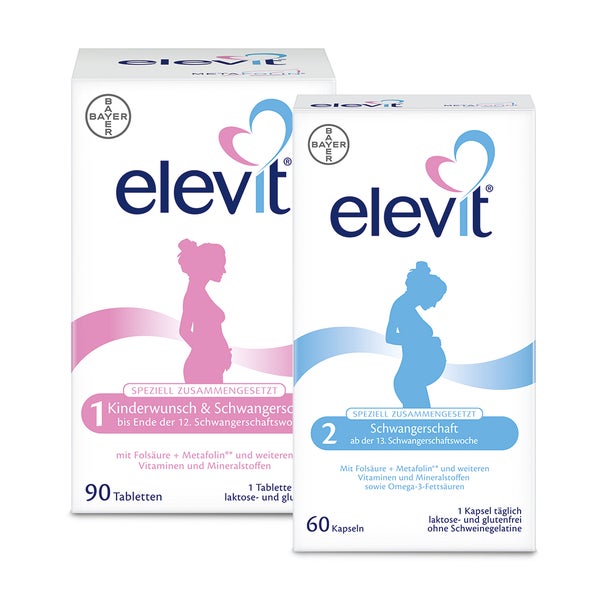 Elevit 1+2 Set Kinderw. u. Schwangersch. 1 Set