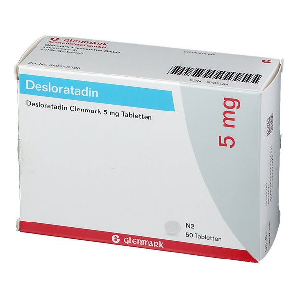 Desloratadin Glenmark 5 Mg Tabletten 50 St