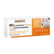 Ibu-ratiopharm 200mg Akut Schmerztabletten 20 St