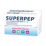 Superpep Reise Kaugummi-dragees 20mg 20 St