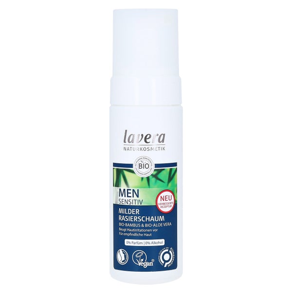 Lavera Men Sensitiv Milder Rasierschaum Dt 150 ml