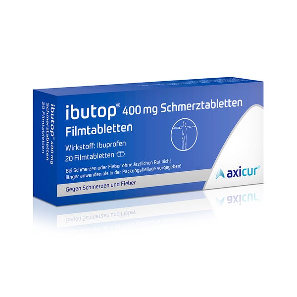 Ibutop 400mg Schmerztabletten 20 St