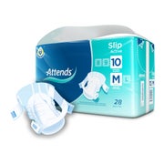 Attends Slip Active 10 Medium 28 St