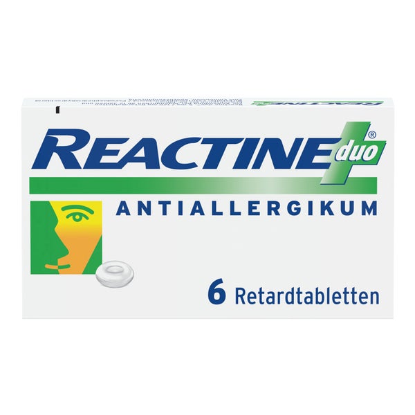 Reactine Duo 6 St