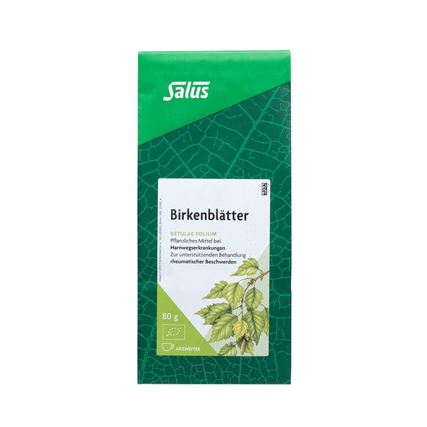 BirkenblÄtter Bio Tee Betulae Folium Salus 80 g