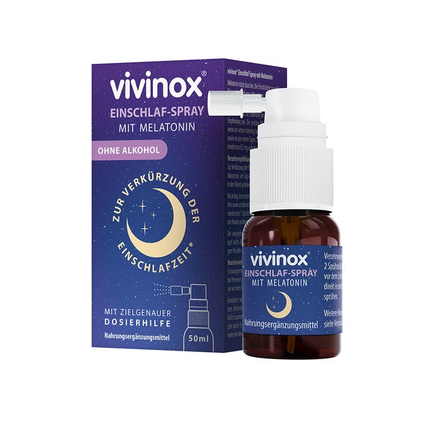 Vivinox Einschlaf-spray Mit Melatonin 50 ml