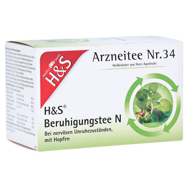 H&s Beruhigungstee N 20X2 g