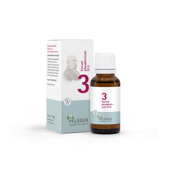 Biochemie Pflüger Glo Nr.3 Ferrum Phosphoricumd12 15 g