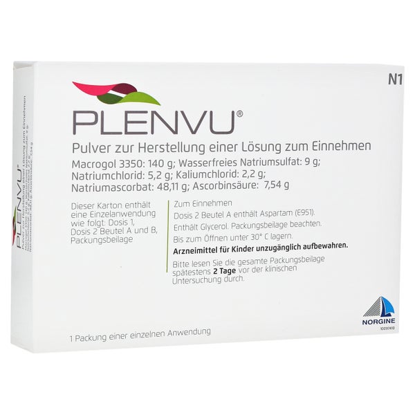 Plenvu Pulver Zur Herstell. E. Lösung Z. Einnehmen 1 St