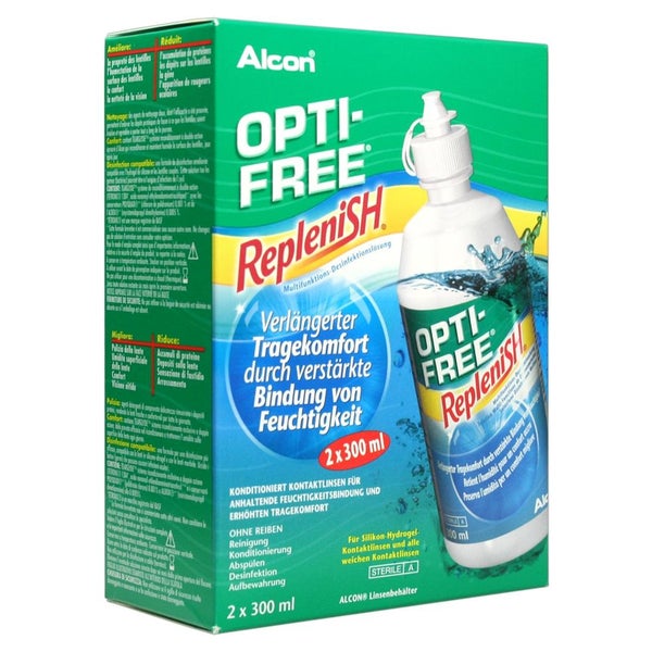 Optifree Replenish 2X300 ml