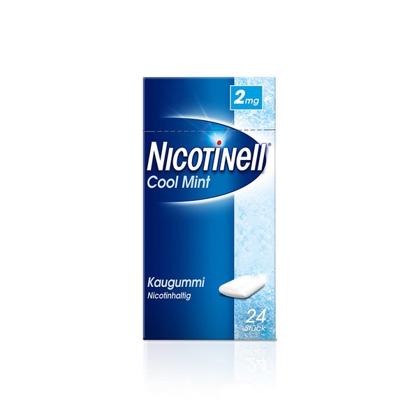 Nicotinell Kaugummi Cool Mint 2mg 24 St