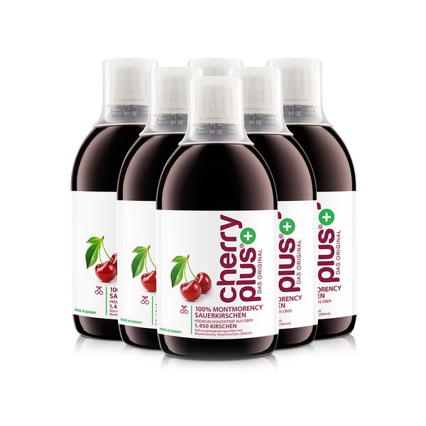 Cherryplus Das Original Montmorency Sauerk.-konz 6X500 ml