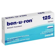 Ben-u-ron 125 Mg Suppositorien 10 St