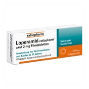 Loperamid ratiopharm akut 2 mg 10 St
