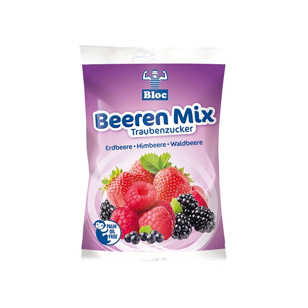 Bloc Traubenzucker Beeren-mischung Beutel 75 g