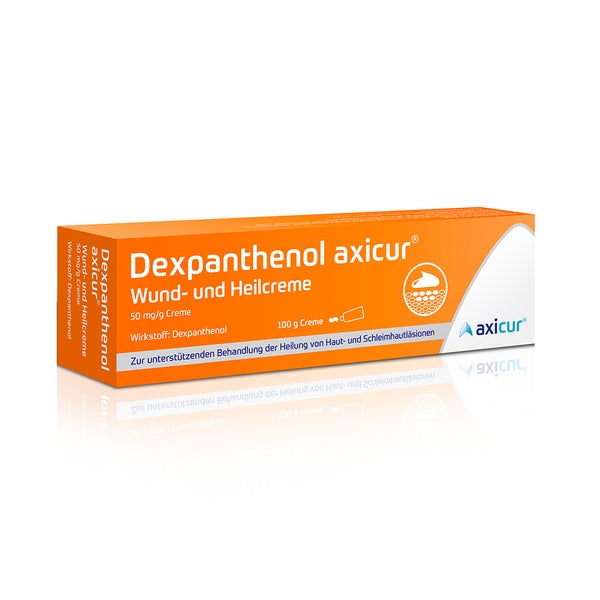 Dexpanthenol Axicur Wund- Und Heilcreme 50mg/g Cre 100 g