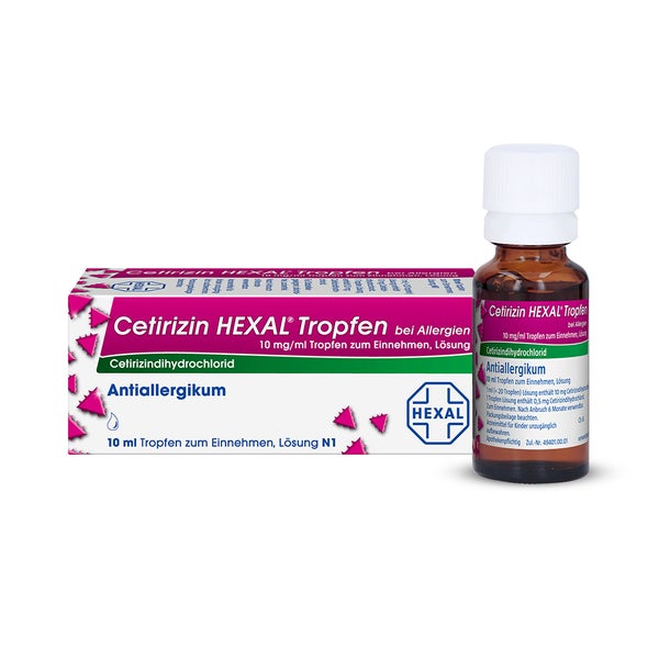 Cetirizin Hexal Tropfen Bei Allergien 10 ml