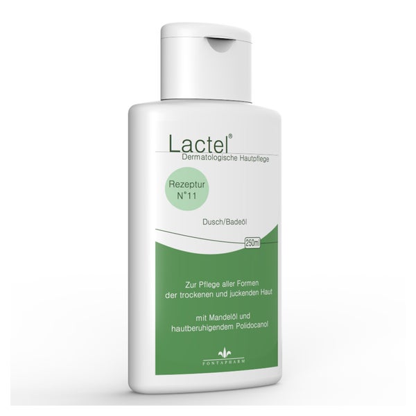 Lactel Nr.11 Dusch/badeöl Mit Mandelöl 250 ml