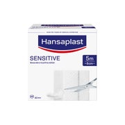Hansaplast Sensitive 5mx6cm Rolle 1 St