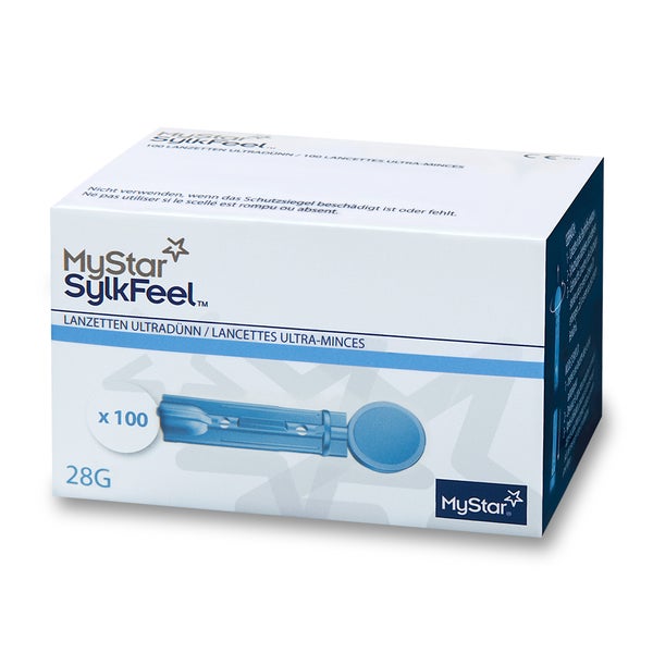 Mystar Sylkfeel Lanzetten 28g 100 St