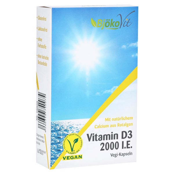 Vitamin D3 2000 I.e. Vegi Kapseln 60 St