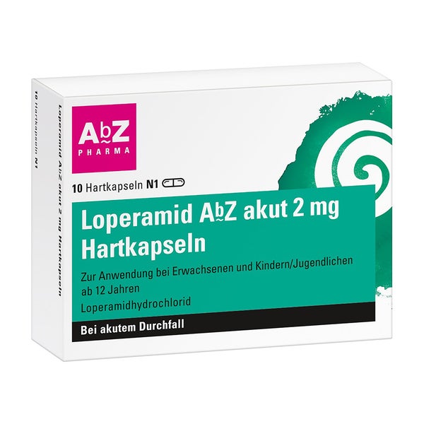 Loperamid Abz Akut 2 Mg Hartkapseln 10 St