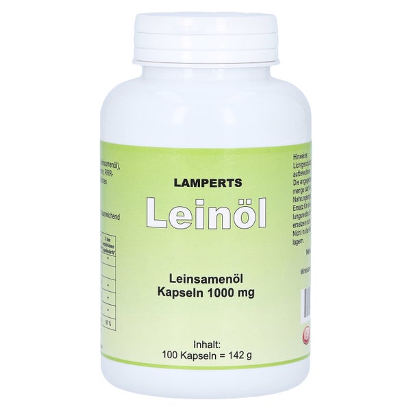 Leinöl 1000 mg Lamperts Kapseln 100 St